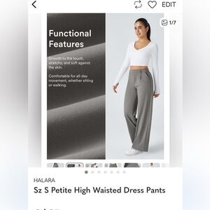 3 pairs Halara small petite pants